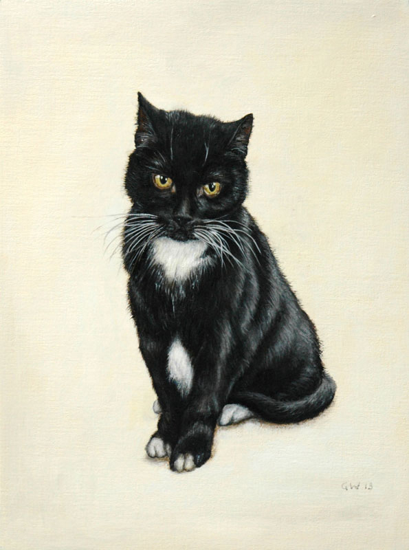 Portraits of Cats in Oil | Clarkpaintings