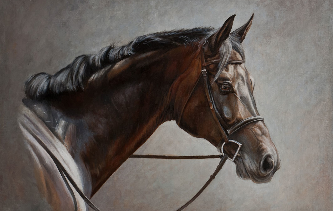 Portraits of Horses in Oil